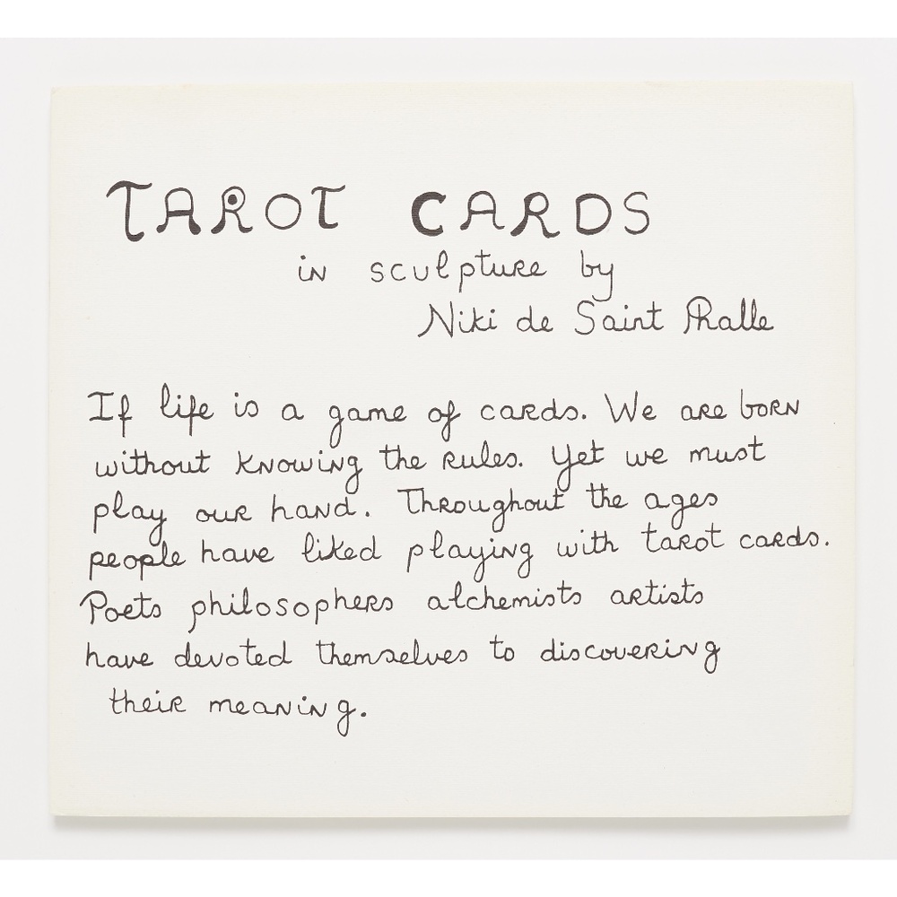TAROT CARDS - Niki de Saint Phalle - Giuseppe Ponsio, 1985 - Fausta Squatriti